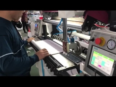 آلة تشذيب وإعادة لف الورق الحراري 20 كيلو واط 300 متر/دقيقة أوتوماتيكية بدون عمود