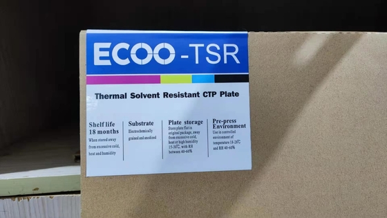 لوحة CTP الحرارية الإيجابية عالية الحساسية للأشعة فوق البنفسجية ذات الطبقة المزدوجة