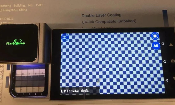 ECOO 720P HD EcooGraphix Densimeter للكشف عن نقاط التحقق من لوحة CTP