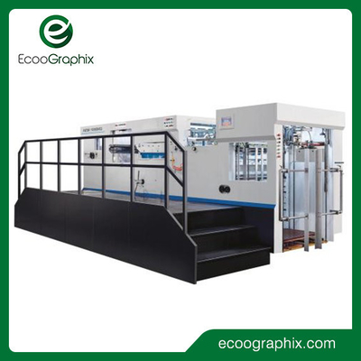 آلة قطع القوالب المسطحة الأوتوماتيكية Ecoograhpix مع تجريد النفايات