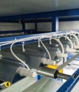 آلة طلاء الورنيش UV الشاملة 1200mm تنسيق ورقة آلة التزجيج