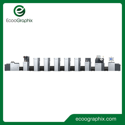 Ecoographix متعددة الوظائف آلة طباعة الملصقات الدوارة 180m / Min