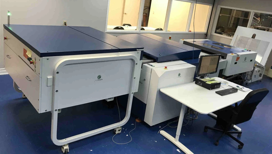 MCU800 4 كاسيت 400x300mm RS485 75PPH آلة لوحة CTP