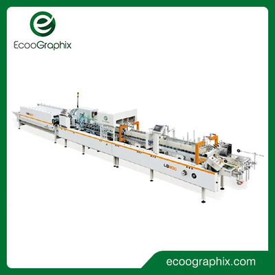 Ecoographix عالية السرعة التلقائي آلة المصمغ مجلد الكرتون للتغليف