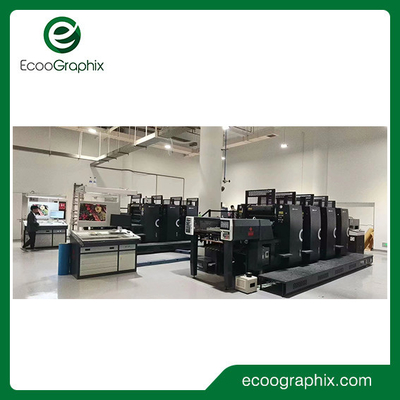 Muliti Colors آلة طباعة أوفست كتاب Ecoographix الاقتصادية 0.06 - 0.6 مم