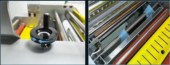 EcooGraphix عرض 720mm آلة تصفيح تنسيق صغير مع قواطع للاستخدام المكتبي