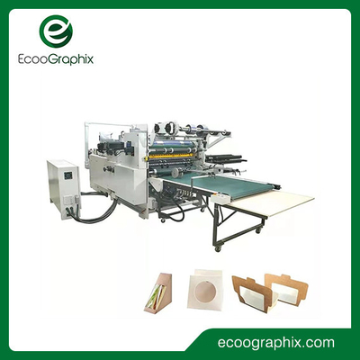 نافذة الترقيع آلة أوتوماتيكية لعلبة كرتون Ecoographix