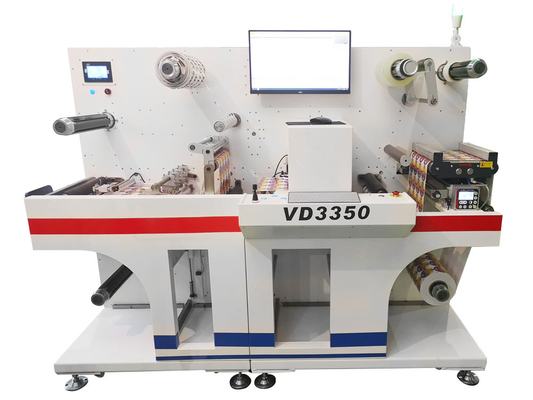 ماكينة تقطيع الملصقات الرقمية الأوتوماتيكية Ecoographix عالية السرعة VD3350