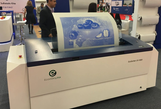 EcooSetter حرارية CTP لوحة آلة الطباعة 64 قناة 2400dpi الطباعة العالية السرعة
