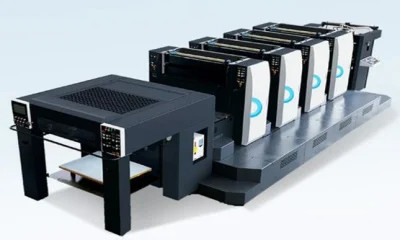 730X528mm Ecoo آلة الطباعة الأربعة الألوان Offset مع CC LINK