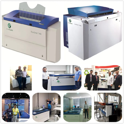 48 قناة EcooGraphix 2400dpi حرارية CTP لوحة ماكينغ آلة للطباعة أوفست