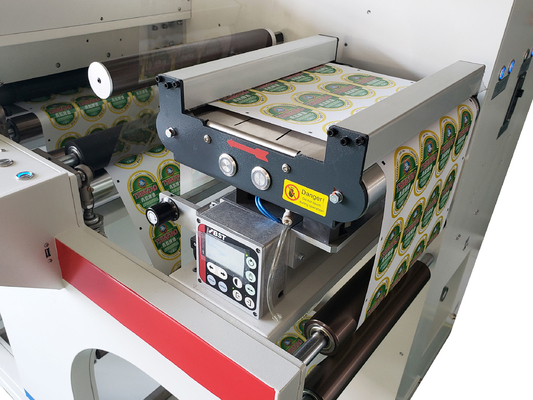 عالية السرعة الرقمية الملصق الموت القطع 9m/min 330mm العرض