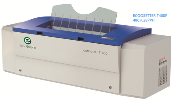 OEM 28 قناة A2 حجم حرارية CTP لوحة آلة 1200dpi سهلة الاستخدام