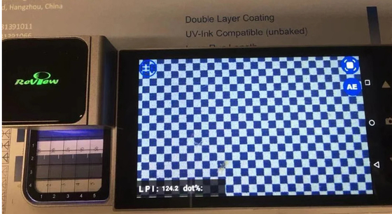 1280*720mm EcooGraphix Densimeter للكشف عن نقاط فحص لوحة CTP