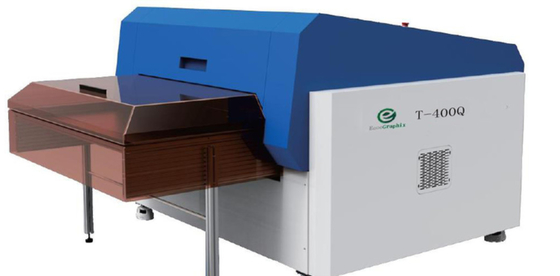 2400 Dpi آلة CTP الحرارية مع ثقب في الخط والشحن الآلي