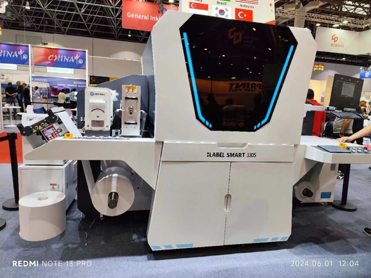6 ألوان آلة التسمية الرقمية طابعة UV Inkjet Label