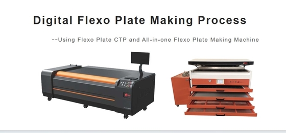 جهاز الكمبيوتر الرقمي VLF إلى نظام تصوير لوحة flexo