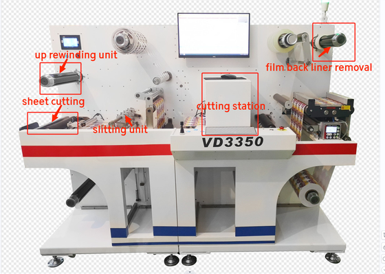 VD3350 الوسم الرقمي القطع المقطوع مع القطع والصفائح