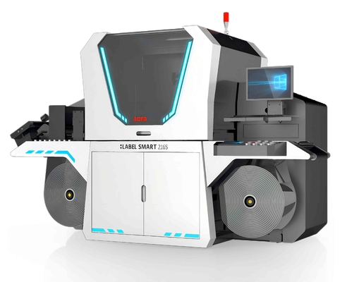 4-6 ألوان UV Inkjet طابعة الملصقات الرقمية للورق / الفيلم