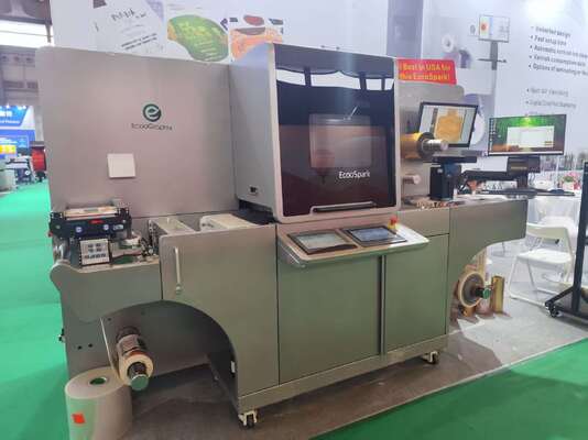 إيكو سبارك إلكترونية العلامة الطابع فوق البنفسجية الطباعة والطابعة الصفائح مع طباعة برايل