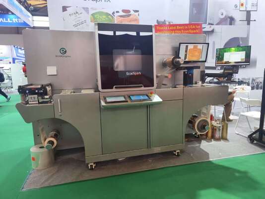 آلة تجميل الملصق الرقمي بعد الصحافة EcooSpark