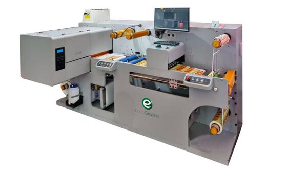 Ecoo Label IQ-330 آلة الطباعة والقطع المدمجة