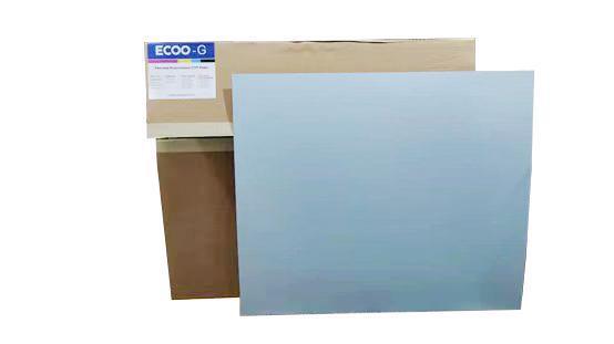 لوحة CTP حرارية ECOO-G مقاس 800-850 نانومتر مع طول تشغيل يصل إلى 100000 ظهور وتصوير منخفض الطاقة يبلغ 130-150 مللي جول/م² للطباعة بدون معالجة