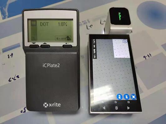 720p HD شاشة LCD قابلة لللمس مقياس كثافة صفيحة CTP مع نظام التشغيل أندرويد وقياس نقطة دقيق