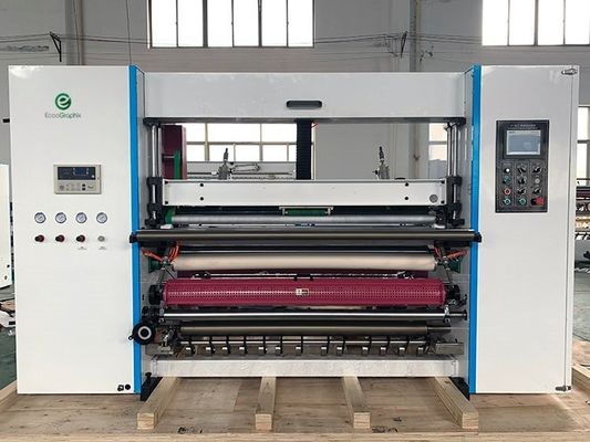 PLC Control ماكينة قص ورق اللف الحرارية