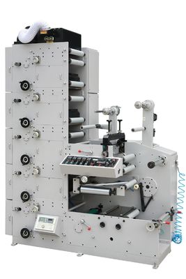 طابعة شعار لاصق فلكسوغرافيك UV 60m / Min