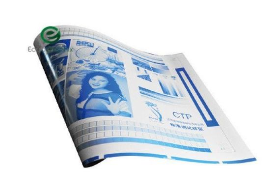 المقاومة الكيميائية عالية ECOO ED صفيحة CTP الحرارية مزدوجة الطبقات لفترة طويلة
