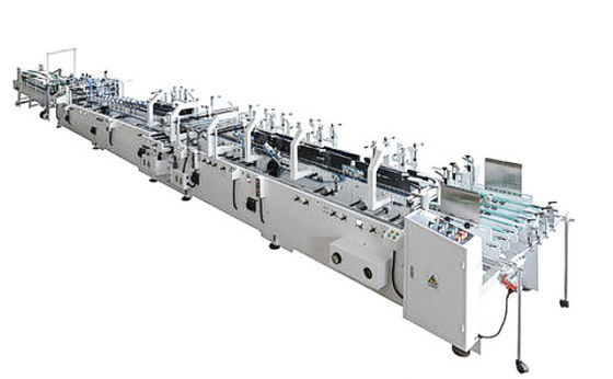 الغراء البارد 180m / Min Crash Lock Bottom Folder Gluer