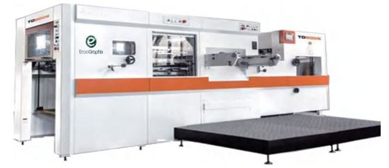 800x580mm التلقائي احباط ختم آلة قطع يموت مع تجريد