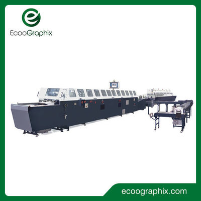 15 مشبك 55kw 5000 دورات / H آلة ربط الكتب الغراء