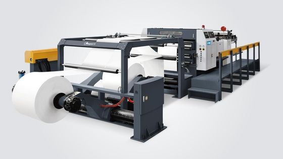 0.8Mpa 350M / Min آلة قطع الورق المتقاطعة 1500 مم التراص