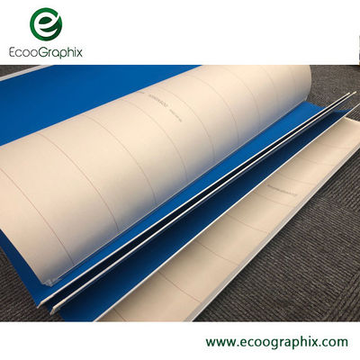 80 Shore A 3 Ply Coating Printing بطانية مطاطية 1.1um