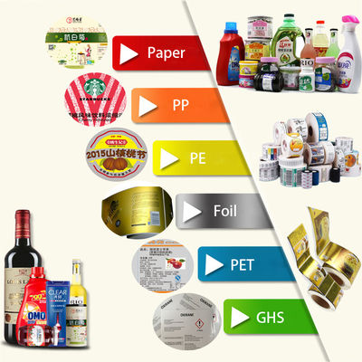 7.2m / min آلة طباعة الملصقات الرقمية مع 330mm Media EA Toner