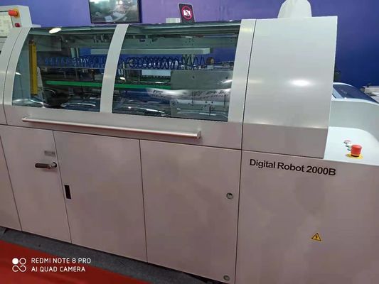 آليّة آليّة رقمي روبوت آلة تجليد مثالي PUR System 400 كتاب / ساعة