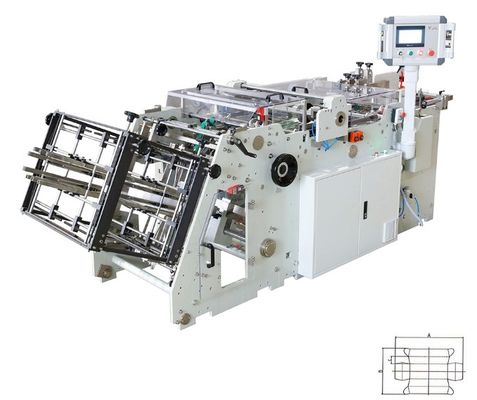 ECOO L-800A الوجبات السريعة آلة الكرتون ثلاثية الأبعاد آلة تشكيل صندوق الورق