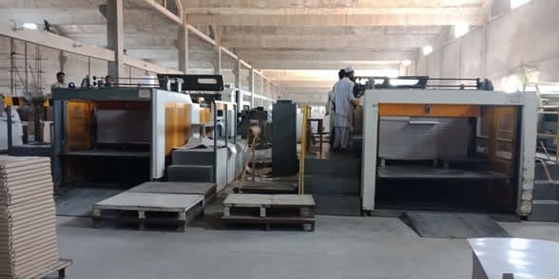 0.8Mpa ورق حراري ولف آلة إعادة لف 300m / min