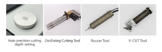 1500mm / s يموت قطع القاطع الرقمي المسطحة لملصقات السيارات